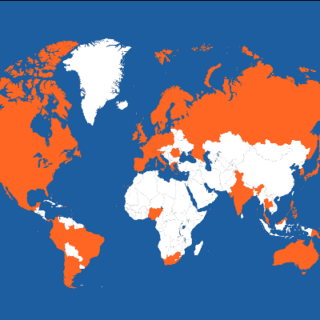 PLAin-Countries-2024-warped-post-card-600px-320×320 World map