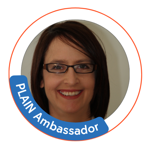 Frances Gordon with badge