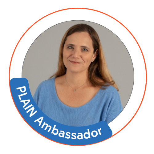 Tamar Tal-Amatzia with badge